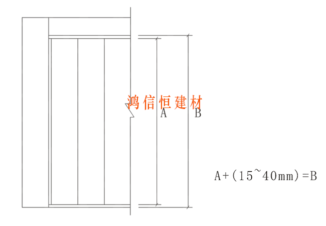 ALC隔墙板宜竖向安装节点图