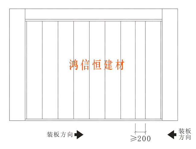 ALC板施工切割拼板节点图